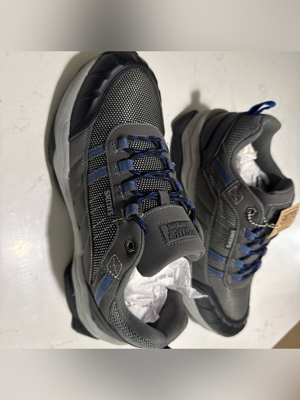 Smith's Workwear Performance Hybrid Hiking Sneakers Grey Size 9M / 10.5W
